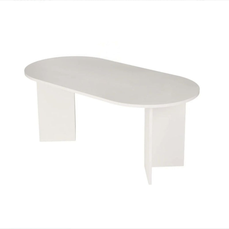 Table à manger moderne - Pieds en V (180 cm)