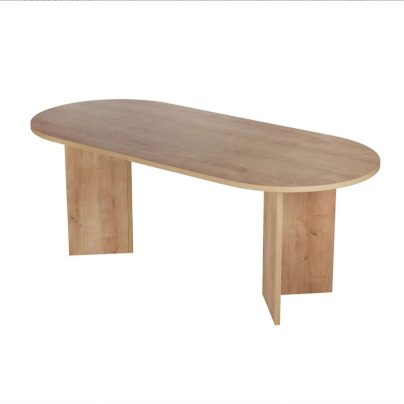 Table à manger moderne - Pieds en V (180 cm)