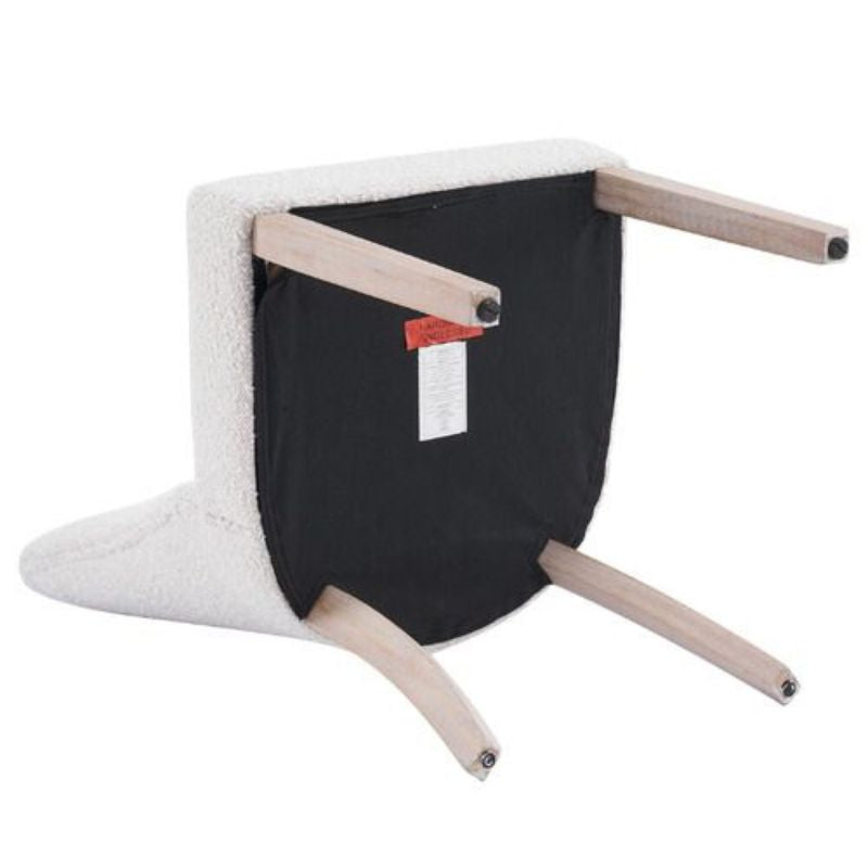 Chaise de salle à manger DOVER - Boucle (Lot de 2)