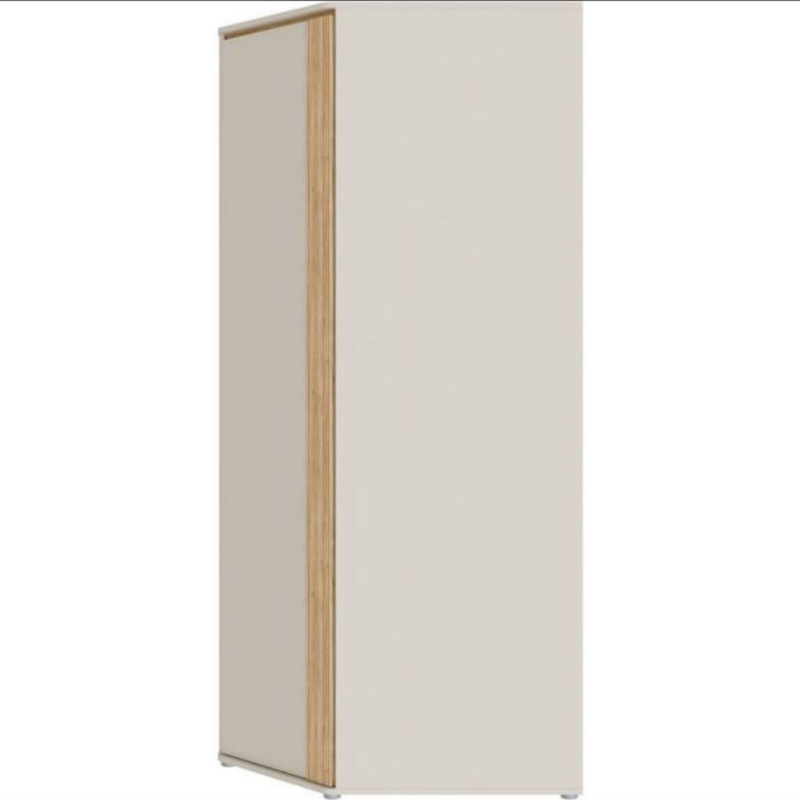 Armoire d’Angle WEXLIN – Décor Sable – 1 Porte Battante