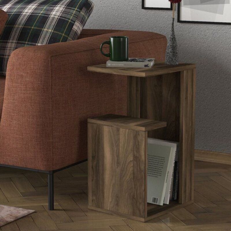 Table d’appoint - SISTRE - Noyer bois Mdf