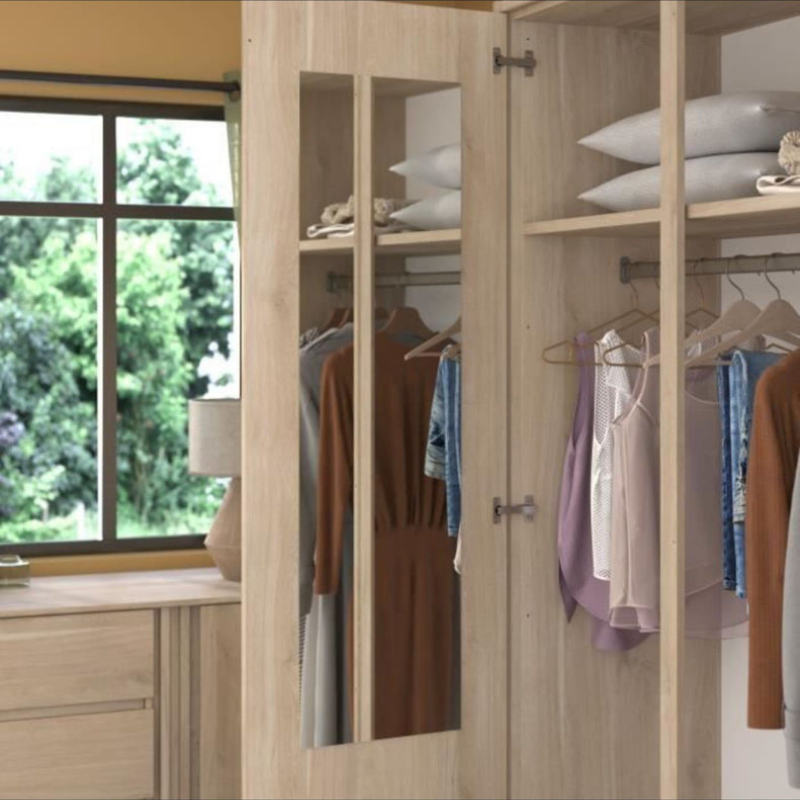 Armoire de chambre - Chene - 3 portes