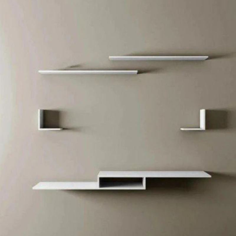 Meuble TV Alpha 120cm - Noir / Blanc