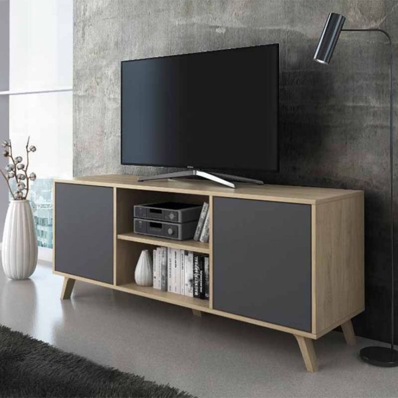 Meuble TV CORLAN – Design Scandinave & Fonctionnel