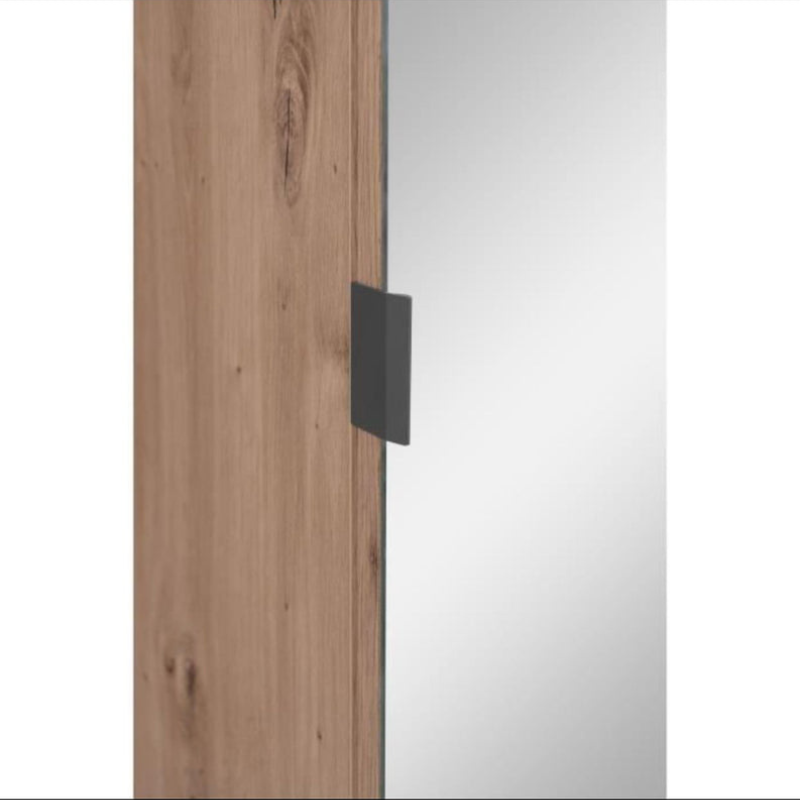 Vestiaire d’Entrée MEDAN – Décor Chêne Naturel – 1 Porte