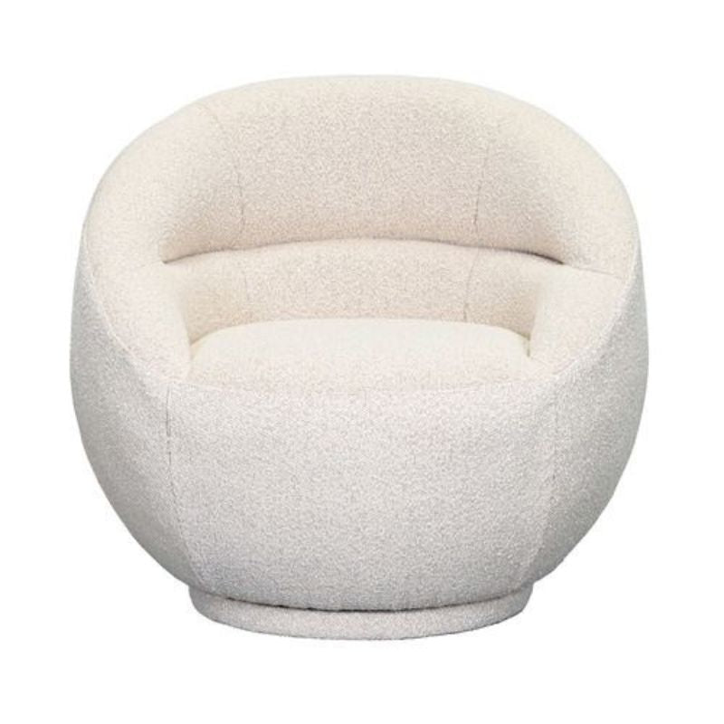 Fauteuil  Libby rembourré pivotant