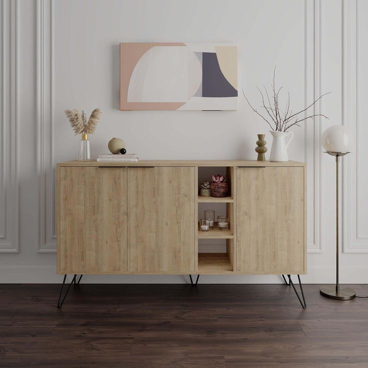 Console CLARA 142cm -Buffet et Bahut de rangement