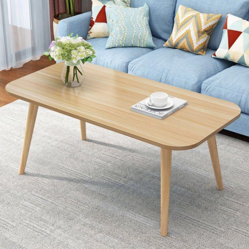 TUIS - Table Basse (100x50x45)cm chêne-Blanc