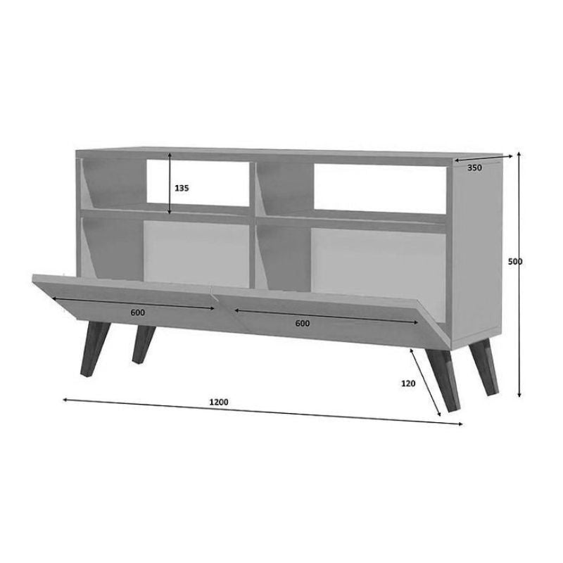 Meuble TV YOCNI - Blanc
