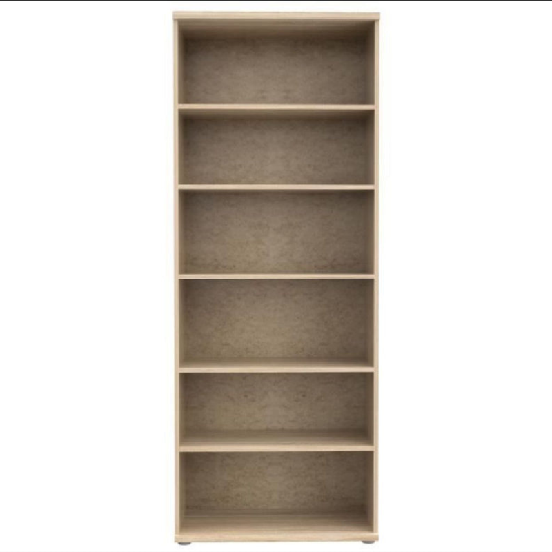 Armoire a chaussures MISCA - Décor chene sonoma et blanc mat