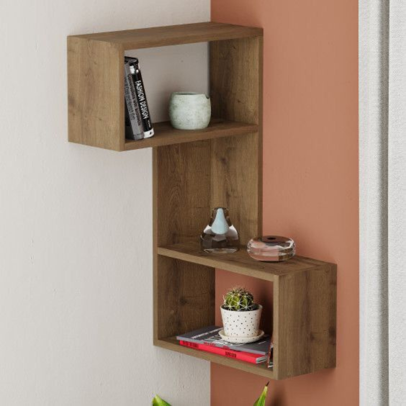 Rangement-étagère murale d'angle PART 82 cm – Décoration d’intérieur