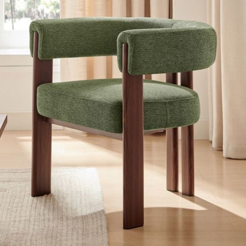 Fauteuil d'appoint rembourré Landree