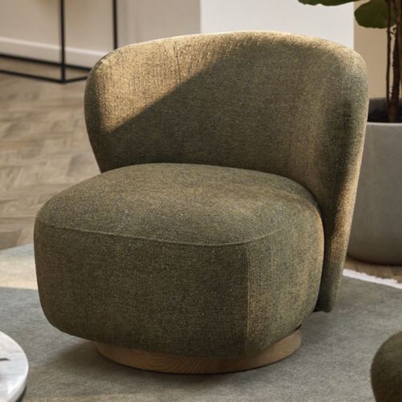 Fauteuil Clara Boucle pivotant