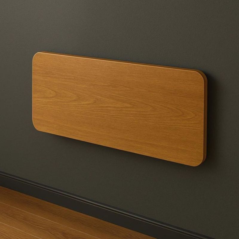VASK - Table Pliante Murale en bois avec fixation métallique
