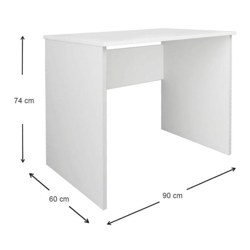Bureau - VALUT - Blanc 90cm bois MDF