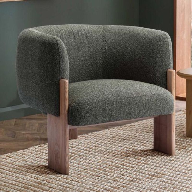 Fauteuil BENJI – Design Organique & Confort Rembourré