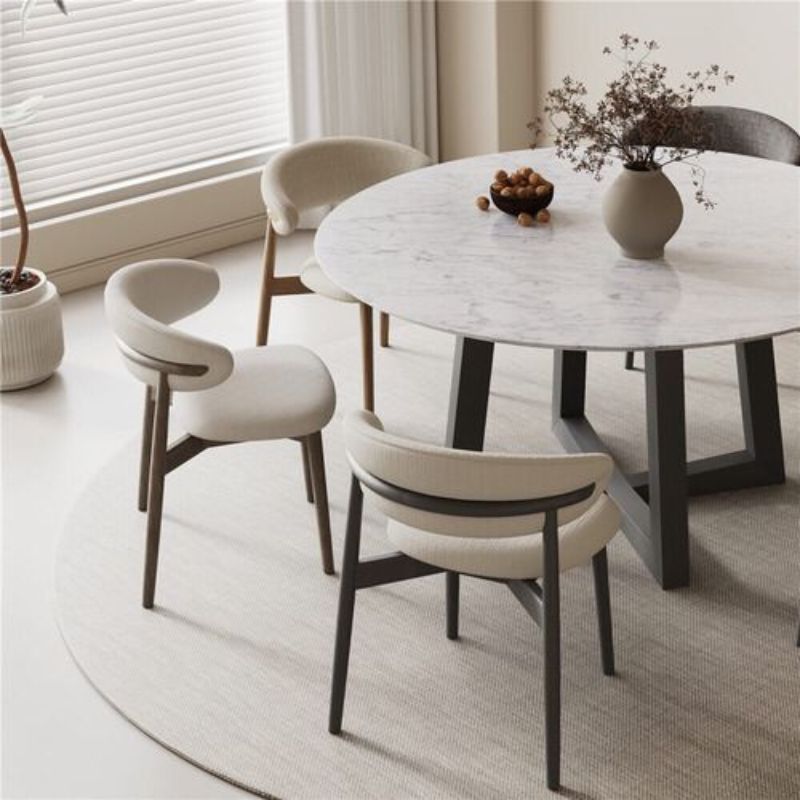 Chaises de salle à manger Emir en bois hêtre (Lot de 2)