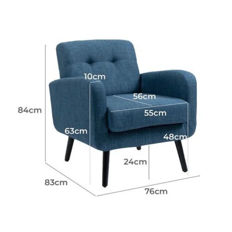 Fauteuil ARUNDEL rembourré