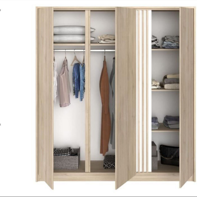 Armoire de chambre - Chene - 3 portes