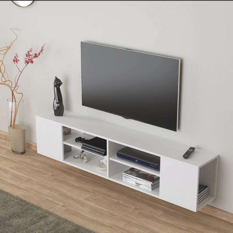 Meuble TV Moderne DERAM - 110cm