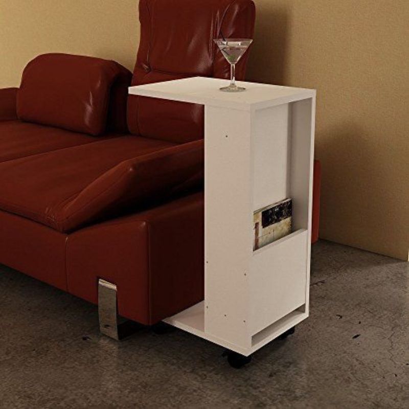 Table d’appoint mobile - SAH - bois Mdf