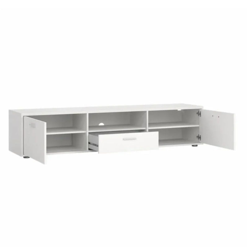 Meuble TV avec finition Blanc tendance 177cm