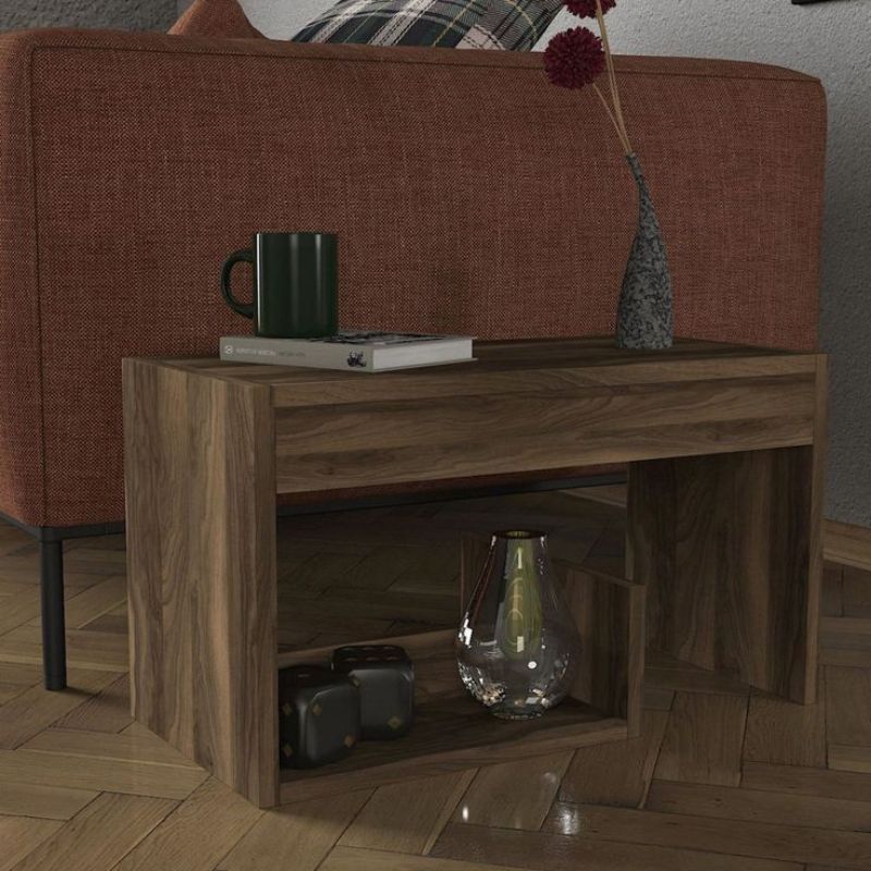 Table d’appoint - SISTRE - Noyer bois Mdf