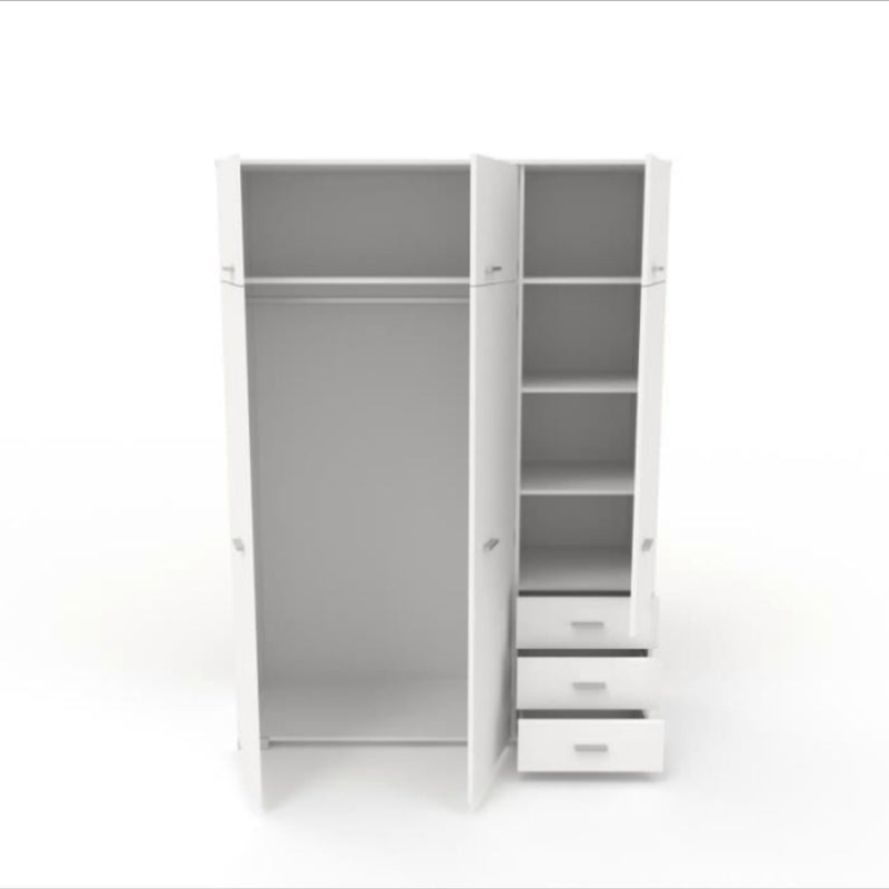 Armoire de chambre contemporaine blanche - COSMOS