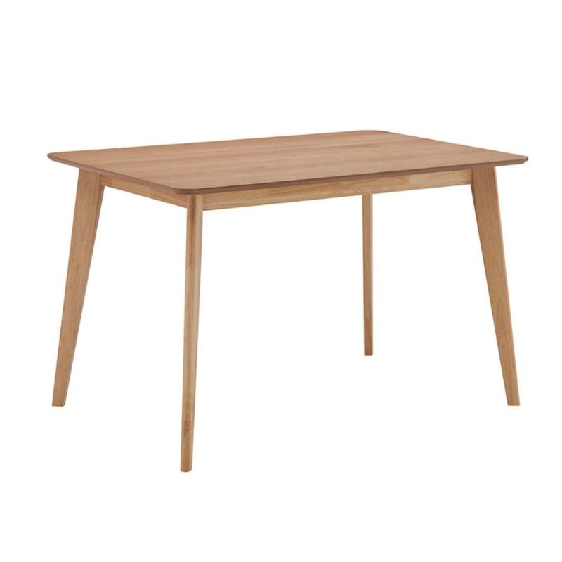 Table de salle à manger en bois hêtre Larsen - et chaises pour 4 personnes