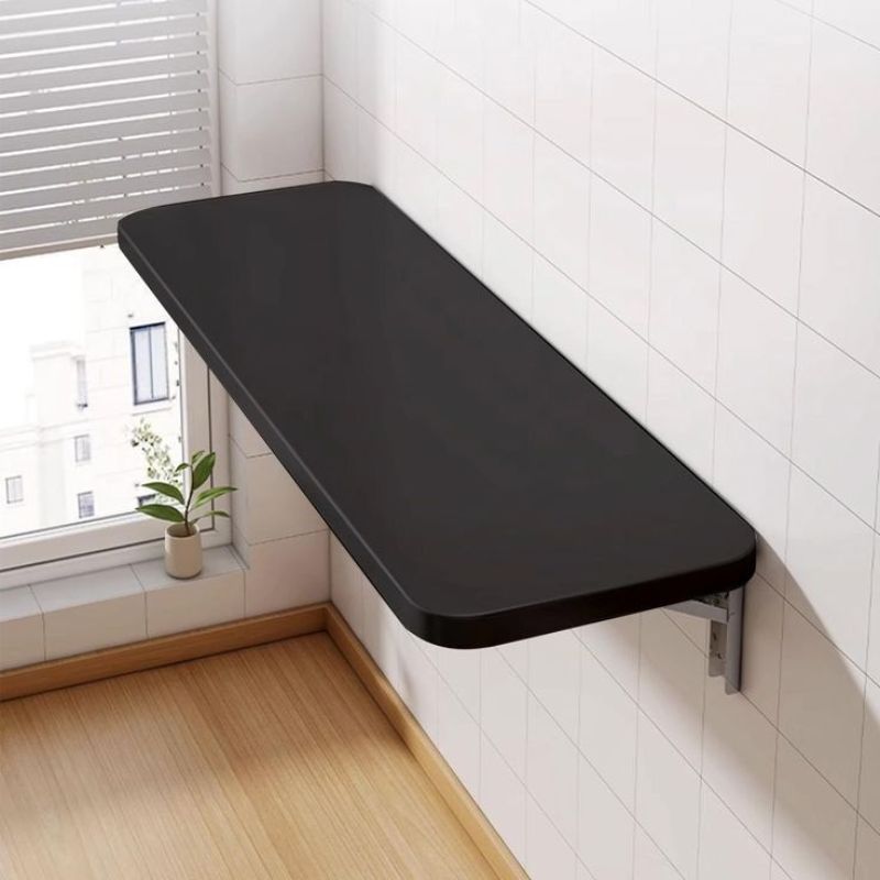 VASK - Table Pliante Murale en bois avec fixation métallique