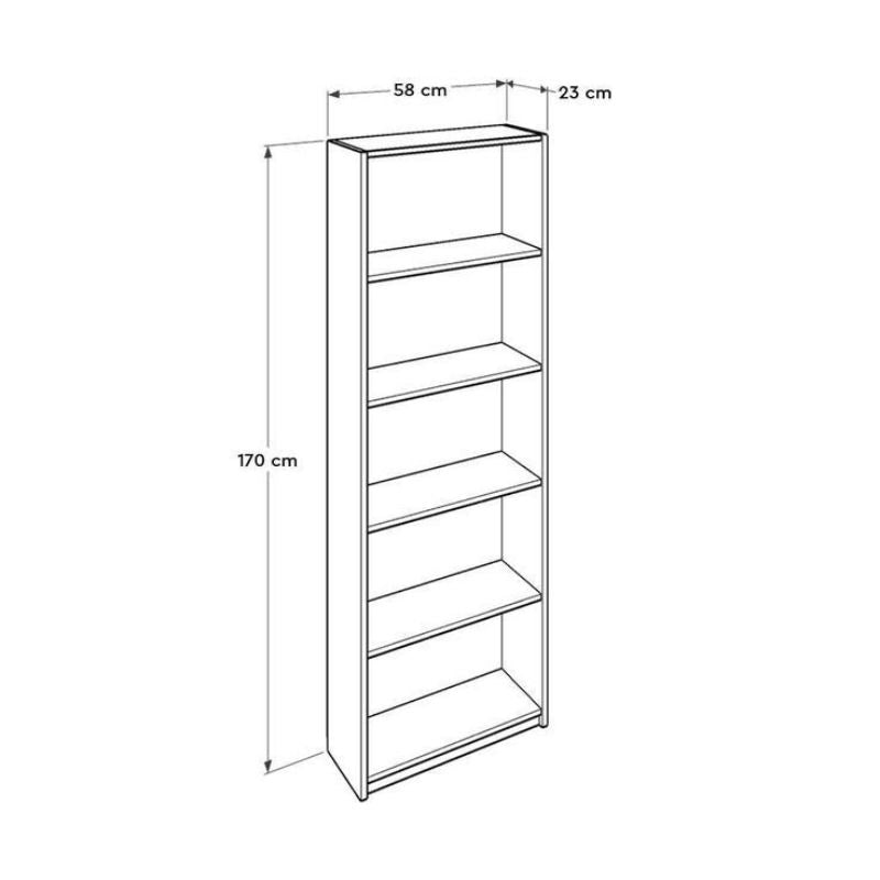 Meuble a chaussures Avec Étagère   NERMINE 170-180 cm - 4 a 7 Étagère
