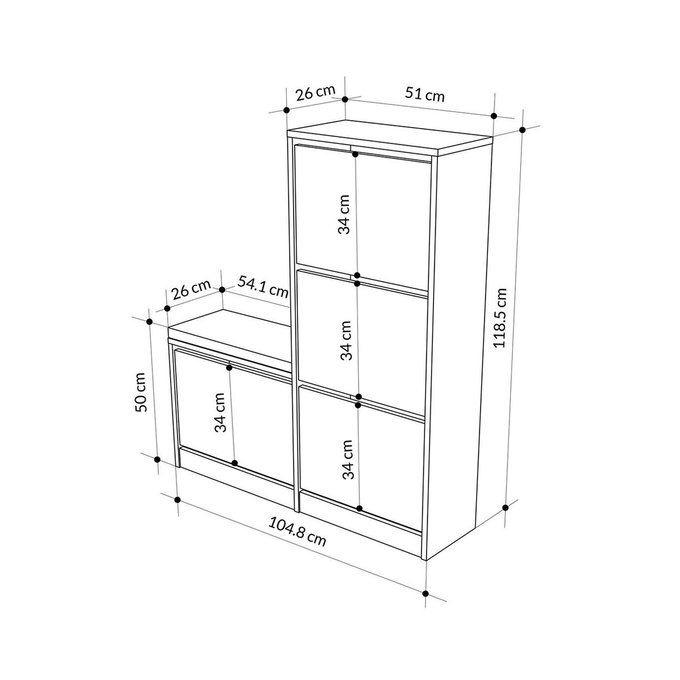 Banc à chaussures DUDE