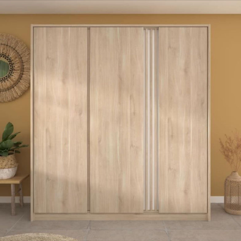 Armoire de chambre - Chene - 3 portes