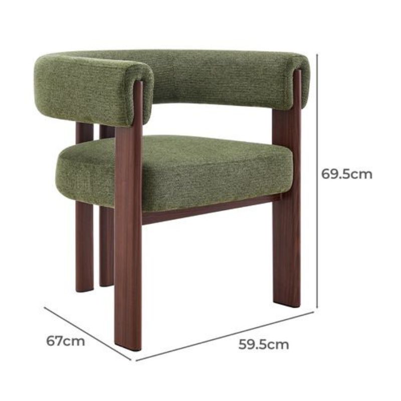 Fauteuil d'appoint rembourré Landree