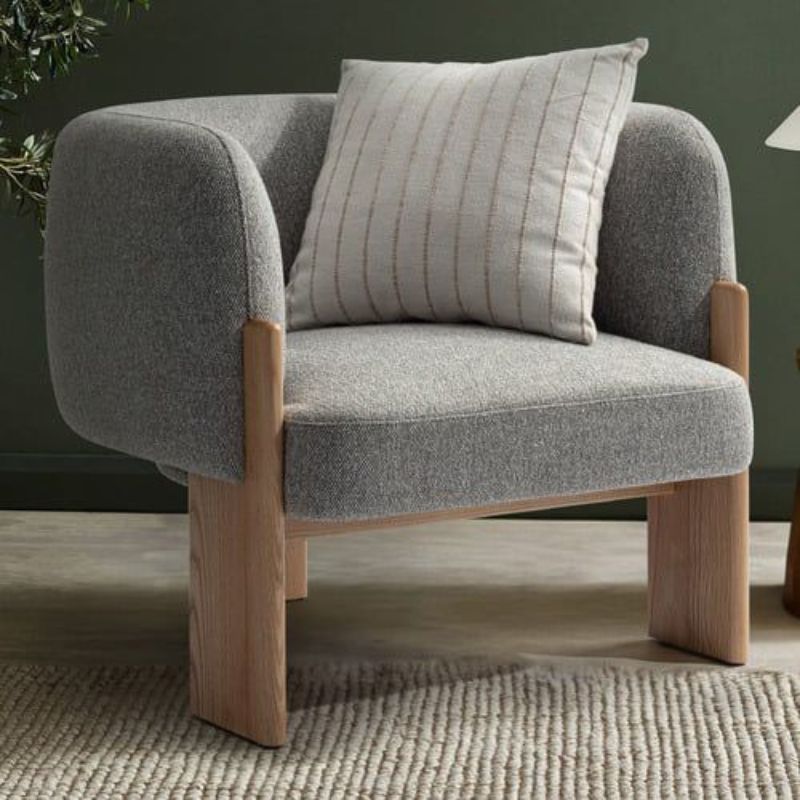 Fauteuil BENJI – Design Organique & Confort Rembourré