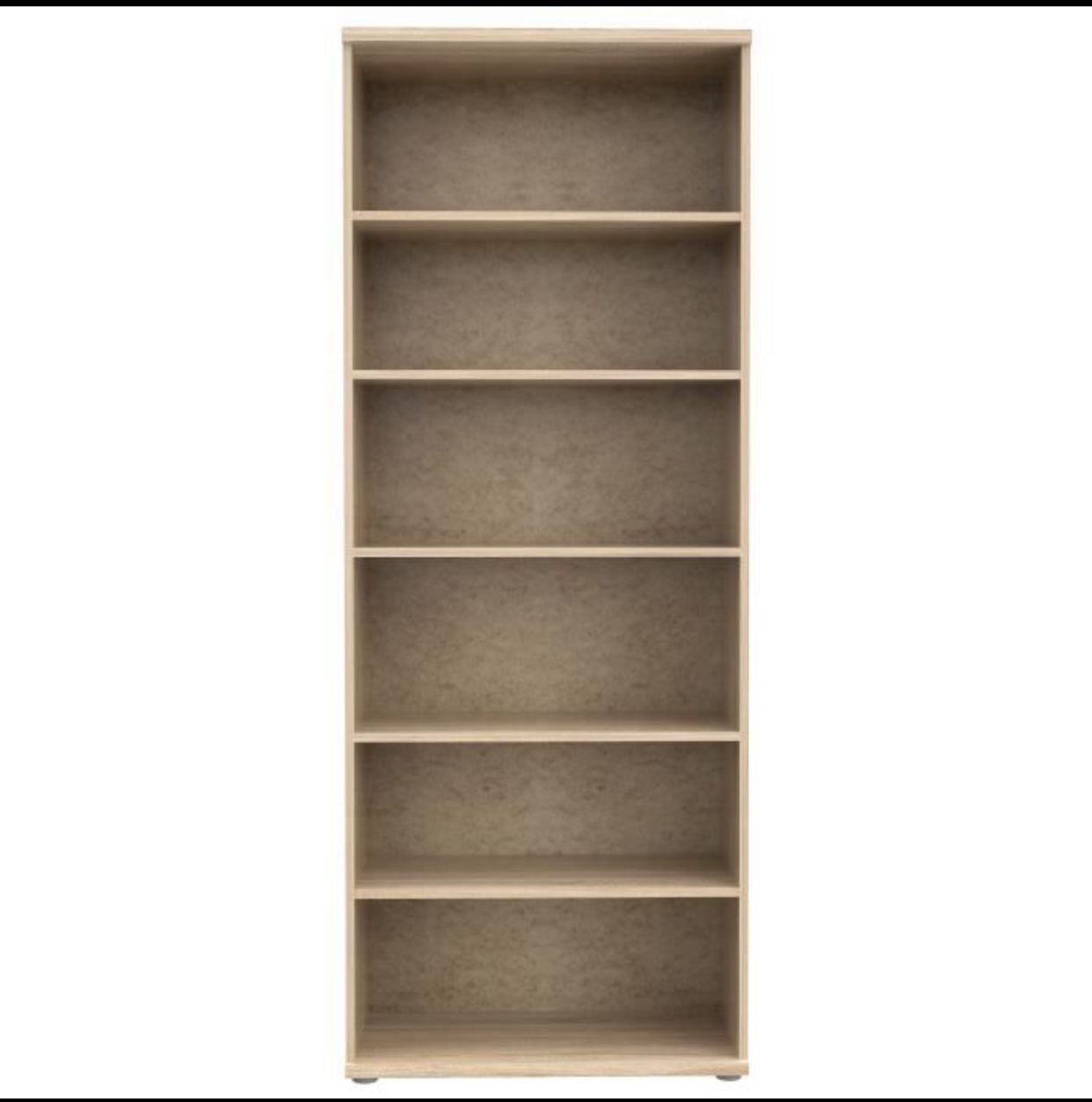 Armoire a chaussures MISCA - Décor chene sonoma et blanc mat