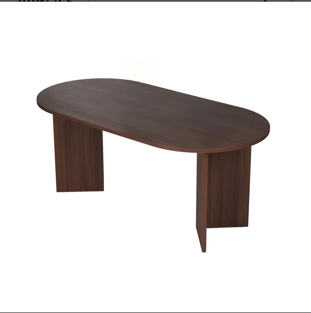 Table à manger moderne - Pieds en V (180 cm)