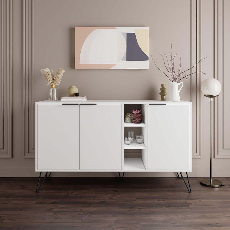 Console CLARA 142cm -Buffet et Bahut de rangement