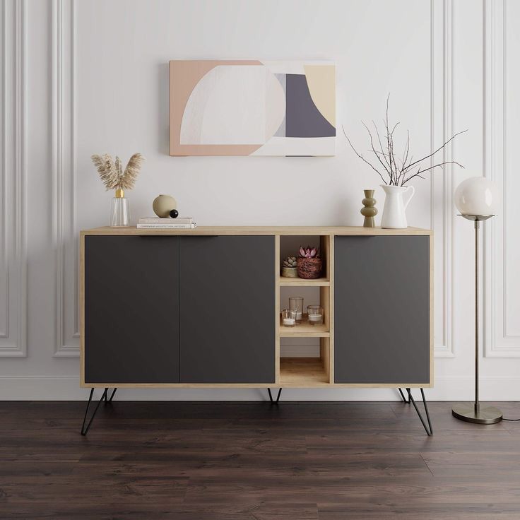 Console CLARA 142cm -Buffet et Bahut de rangement